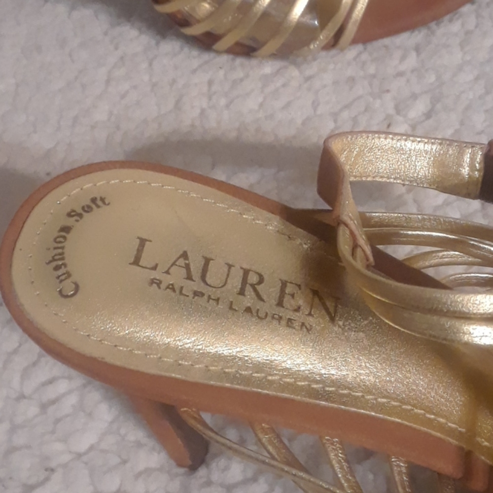 Sold Sexy Ralph Lauren Sandal Heel - Picture 2 of 6
